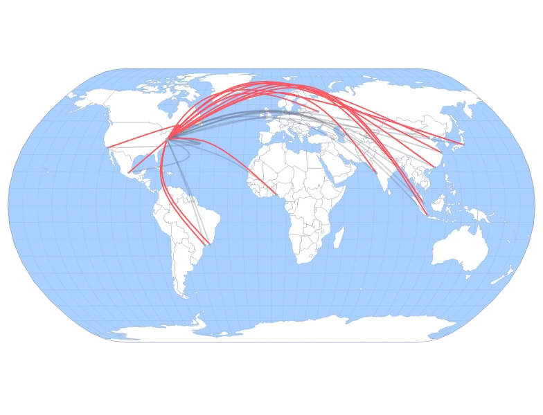 GeoSpline - world-map