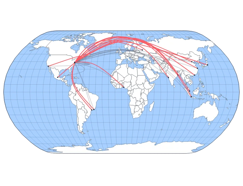 GeoSpline - world-map